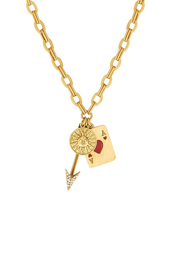 view 2 of 2 COLLAR COLGANTE VIANCEY in Gold