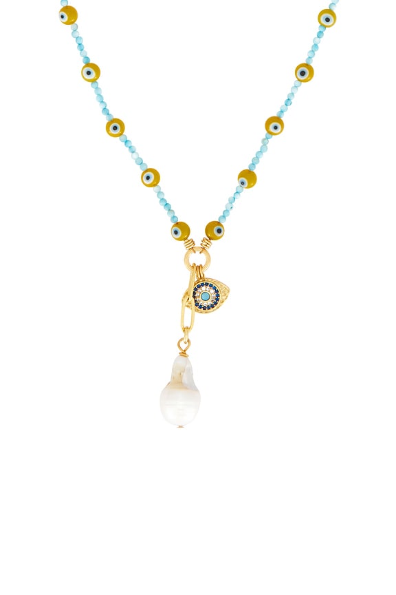 view 2 of 3 COLLAR COLGANTE BONNIE in Blue