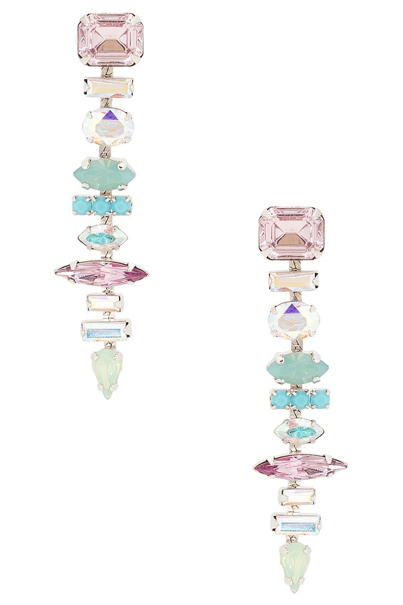 view 1 of 2 Starla Earrings in Pastel Mint