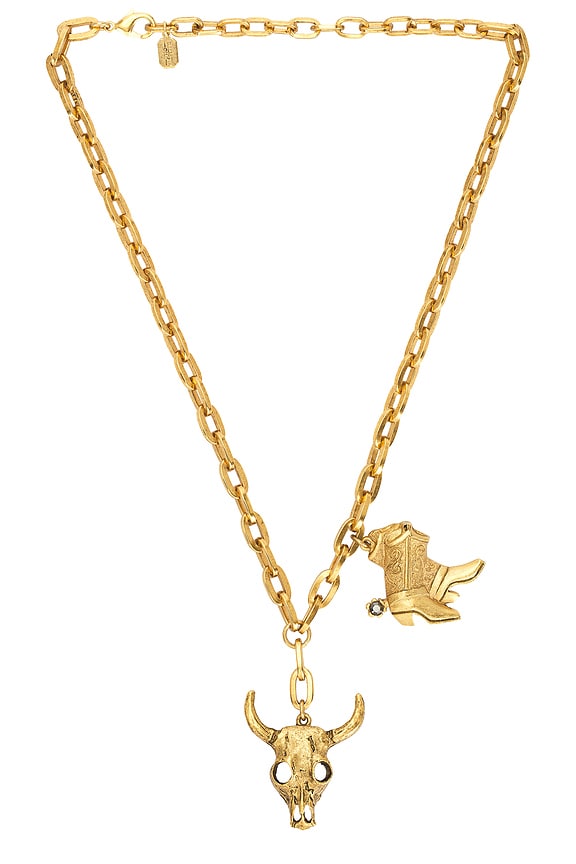 view 1 of 2 SAUTOIR PENDENTIF ROWDY in Gold