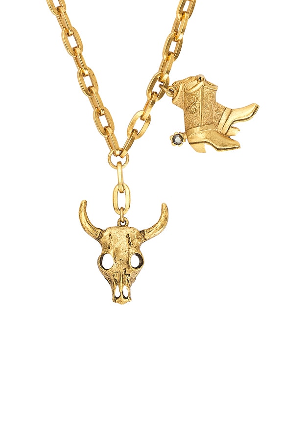 view 2 of 2 SAUTOIR PENDENTIF ROWDY in Gold