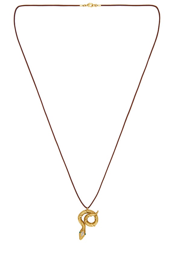 view 1 of 2 SAUTOIR PENDENTIF SLYTHERIN in Gold