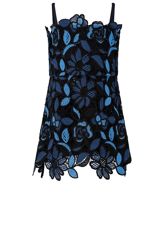 view 1 of 4 VESTIDO DE NIÑAS TIMES in Blue Multi