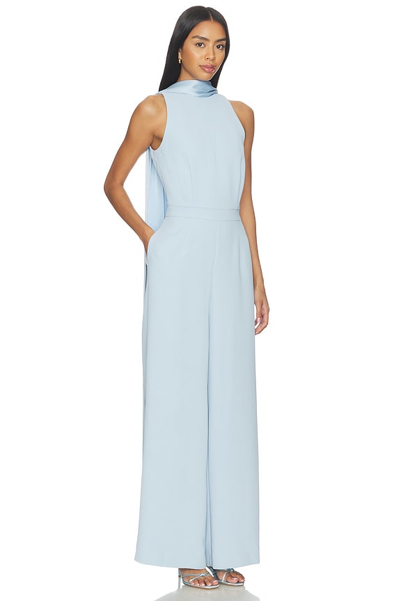 view 2 of 3 Anaya Wide Leg Jumpsuit in Blue