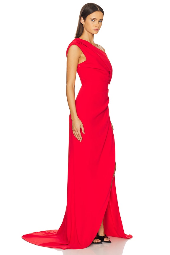 view 2 of 3 Isadora Gown in Red