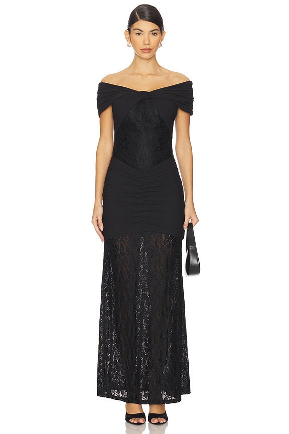 view 1 of 3 Valencia Gown in Black