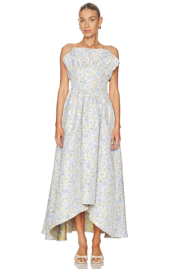 view 1 of 5 VESTIDO FLORALIE in Blue Multi