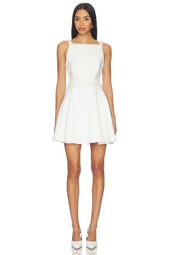 view 1 of 4 VESTIDO STELLA in White