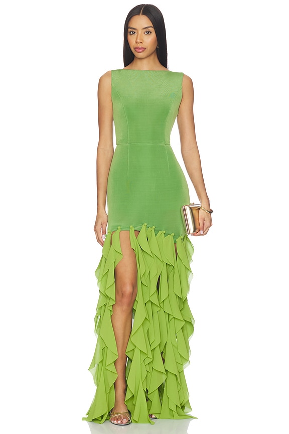 view 1 of 3 VESTIDO MARISON in Fern Green