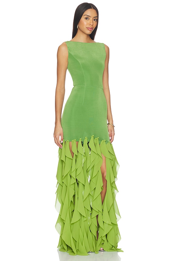 view 2 of 3 VESTIDO MARISON in Fern Green