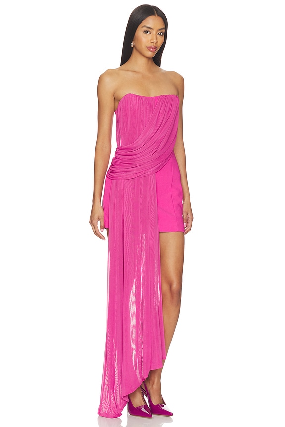view 2 of 3 MINIVESTIDO CHANTAL in Pink