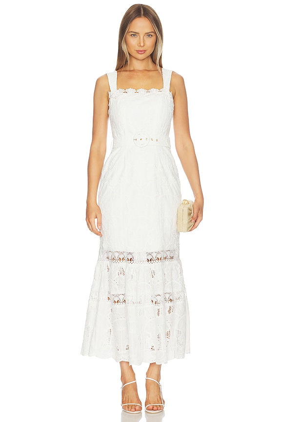 view 1 of 4 MAXIVESTIDO GIOVANNA in White