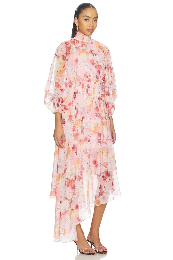 view 2 of 3 x REVOLVE Astrid Midi Dress in Pink Multi