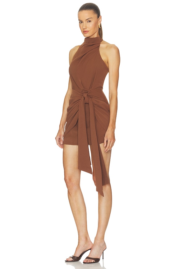 elliatt tess halter mini dress Anaya Tess floral