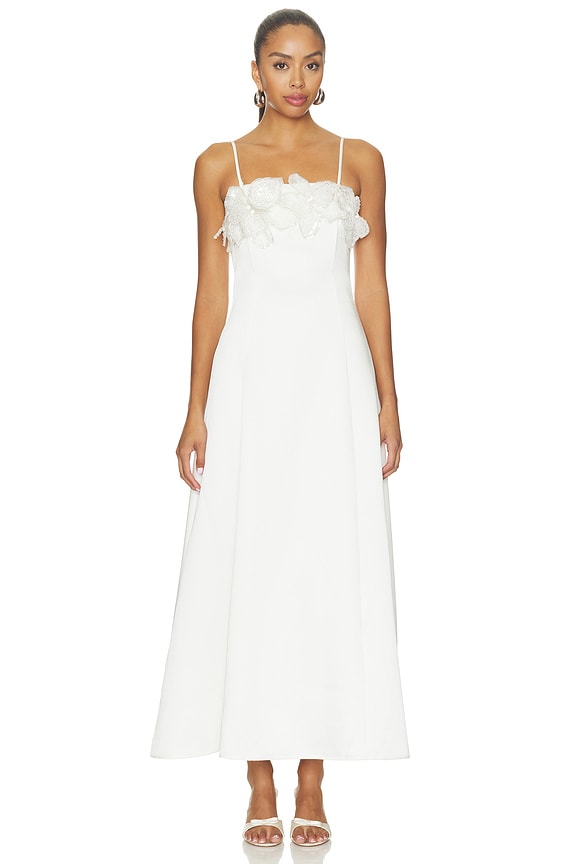 view 2 of 5 MAXIVESTIDO ESPERA  in White