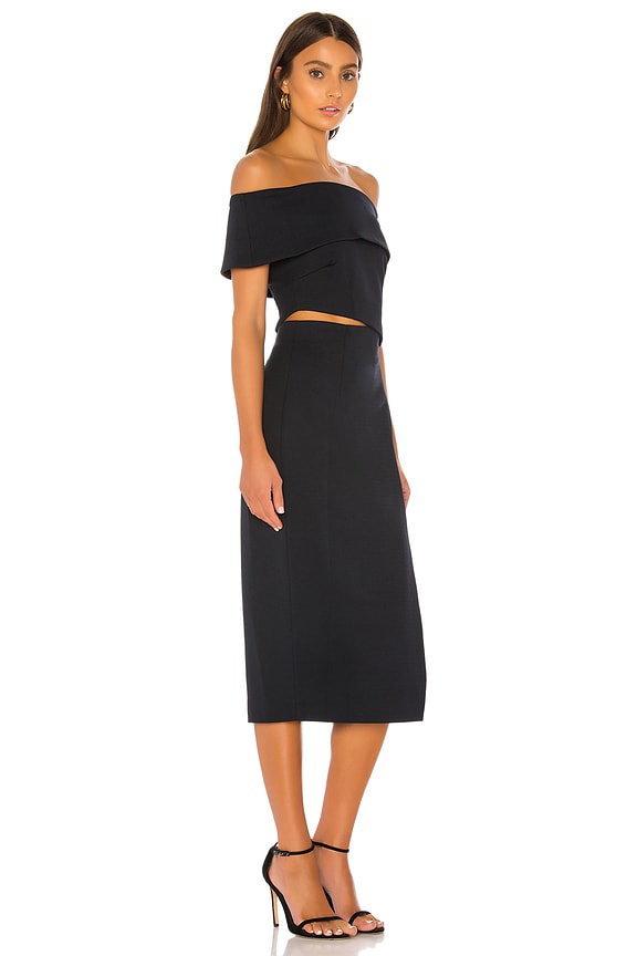 view 2 of 3 Serpentine Dress in Navy