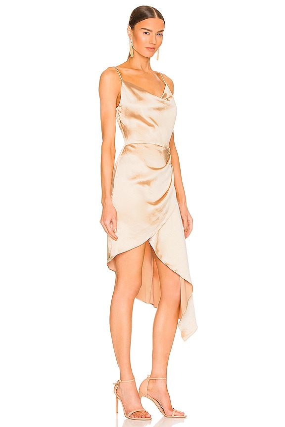 view 2 of 3 Jacinda Dress in Gold