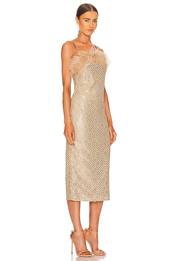 view 2 of 4 RUBRA ミディ丈ドレス in Khaki