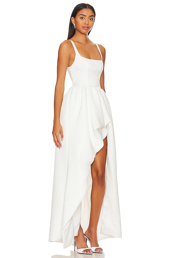 view 2 of 3 VESTIDO LARGO KAMALA in Ivory