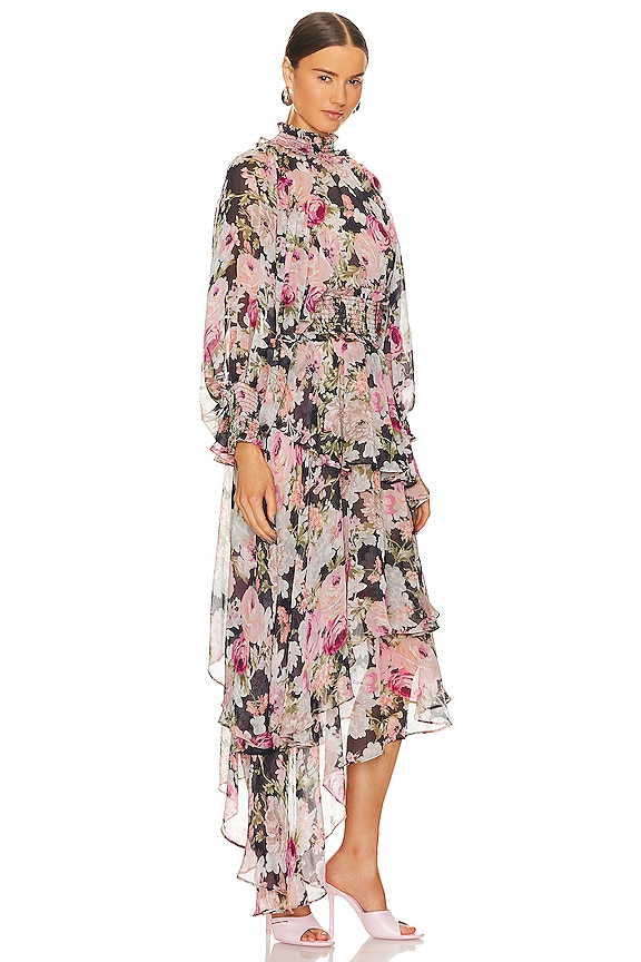 view 2 of 4 ASTRID 원피스 in Black Multi