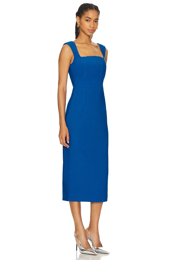 view 2 of 3 Birch Dress in Cobalt