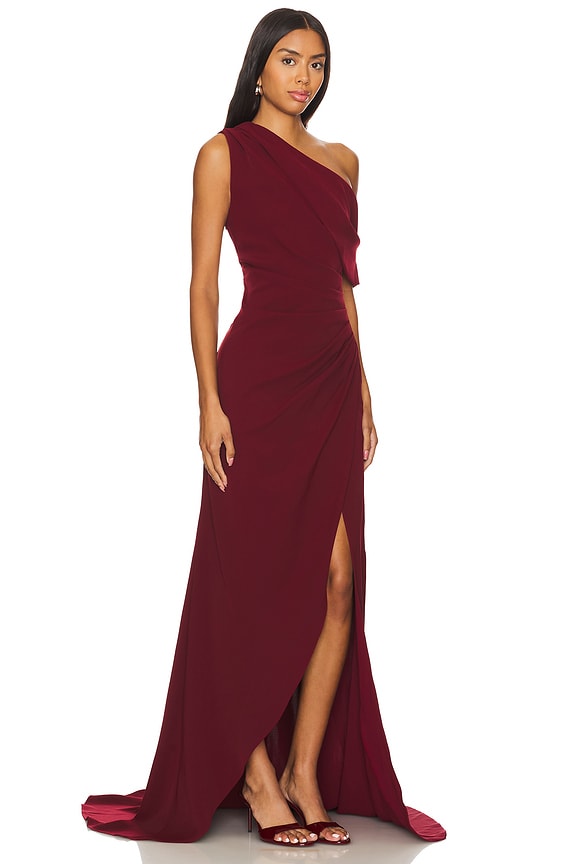 view 2 of 3 x REVOLVE Isadora Dress in Burgundy