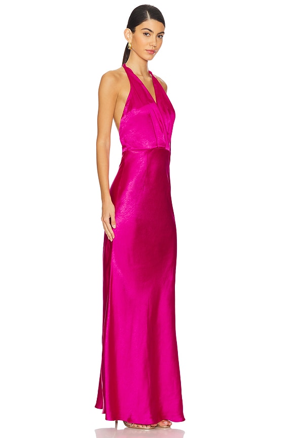 view 2 of 3 Aria Maxi Dress in Fuchsia