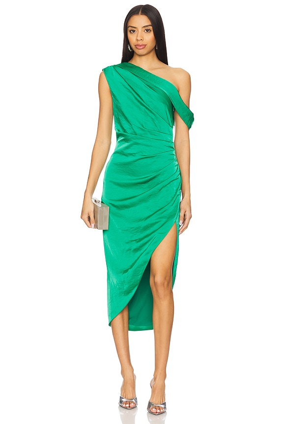 view 1 of 4 Roni Midi Dress in Green Mango