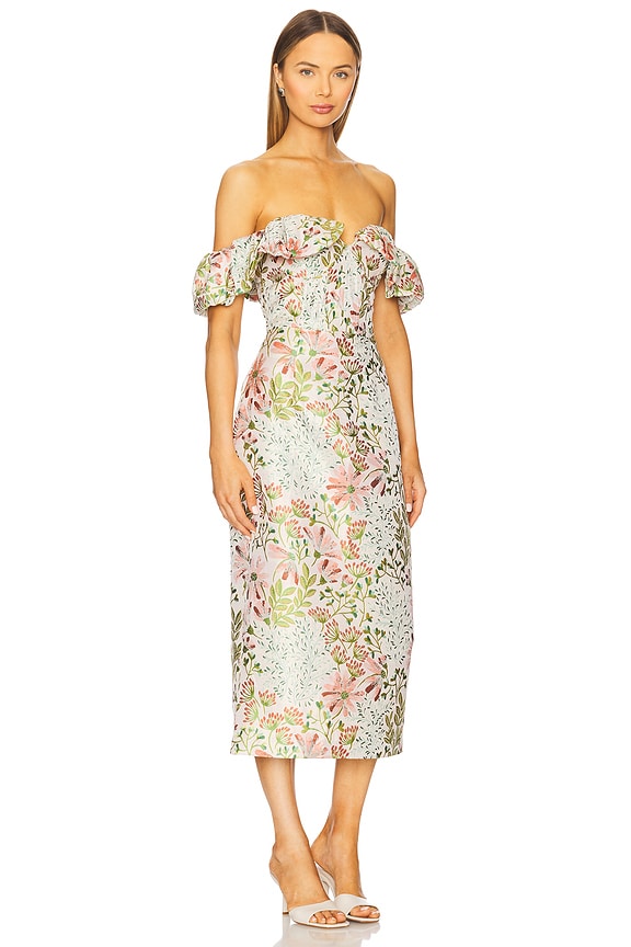 view 2 of 3 Calaantha Midi Dress in Multi