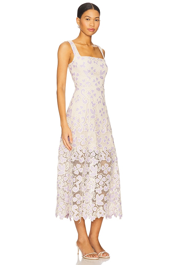 view 2 of 4 JASMINE ミディ丈ドレス in Lilac Multi