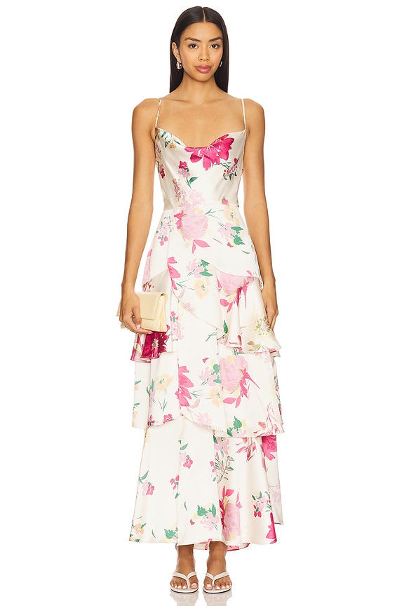 view 2 of 4 Rosalina Dress in Ivory Floral