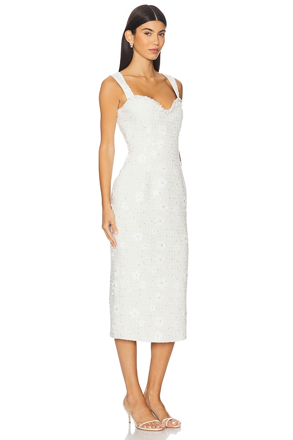 view 2 of 4 Ellouise Midi Dress in Ivory