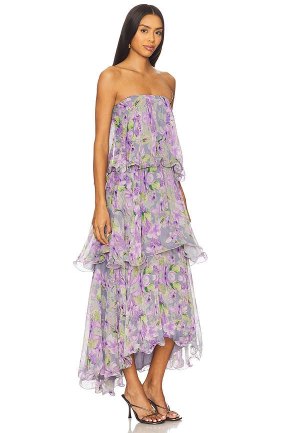 view 2 of 3 Milena Maxi Dress in Fog Lilac