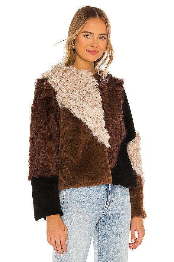 view 2 of 5 Rapallo Fur Jacket in Multi