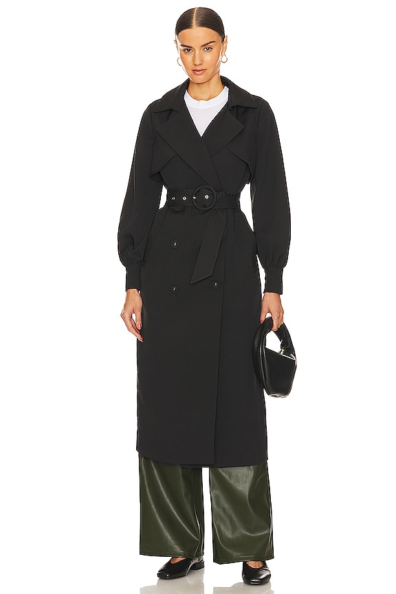 view 2 of 4 Lovely Trench Coat in Black