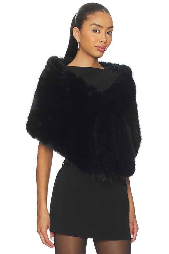 view 2 of 4 Lucyna Wrap in Black