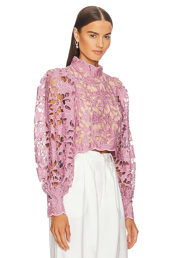 view 2 of 4 Visionary Top in Mauve