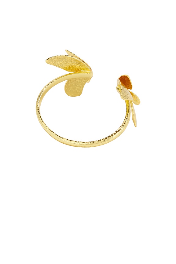 view 2 of 2 Butterfly Effect Cuff in Gold