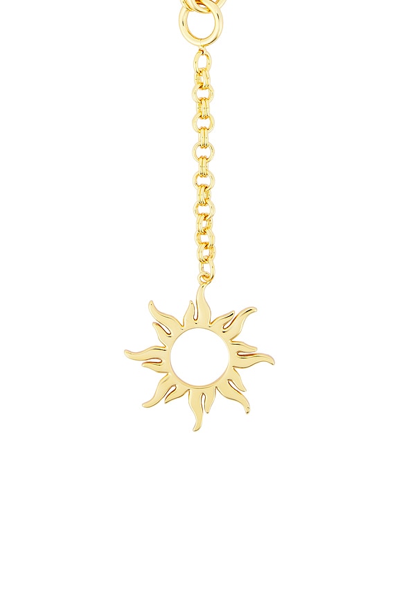 view 2 of 3 X Leslie Amon Aftersun Necklace in Gold