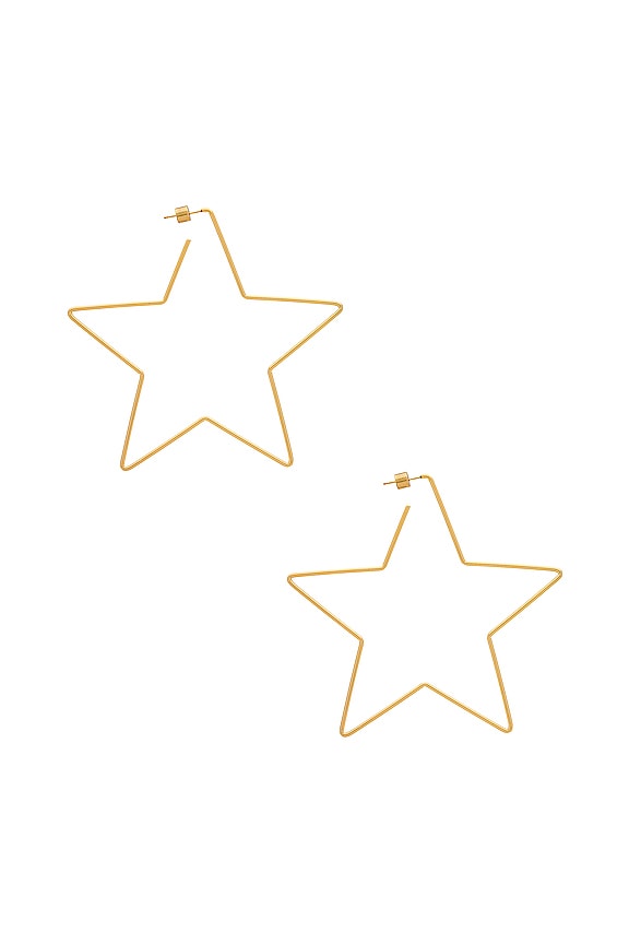 view 2 of 3 BOUCLES D'OREILLES NIGHTFALL in Gold