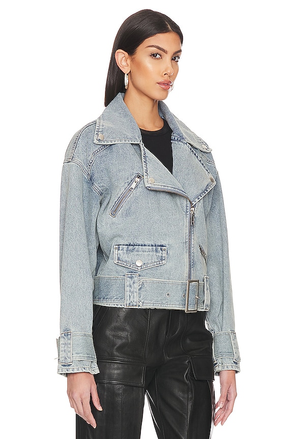 view 2 of 4 КУРТКА KIERA in Mid Blue Wash