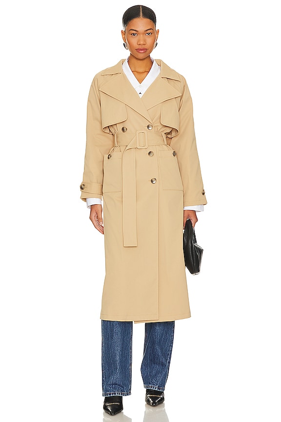 view 2 of 4 Carrie Trench Coat in Camel