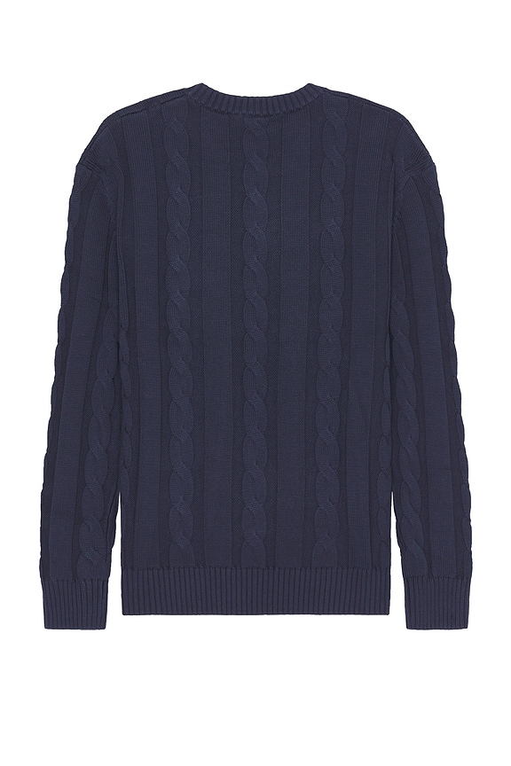view 2 of 4 Cable-knit Sweater in Navy