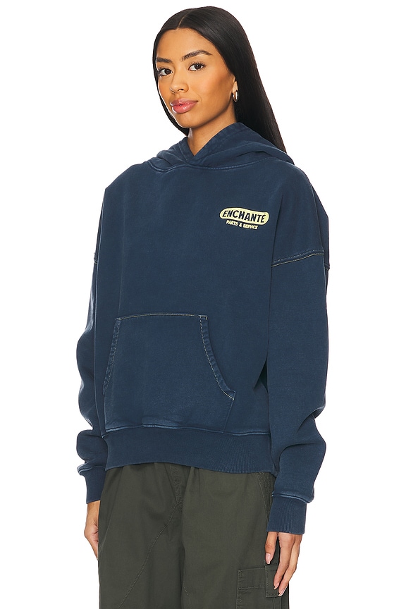 view 2 of 4 ХУДИ BOXY TOPSTITCH in Navy