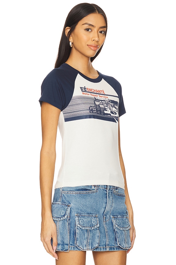 view 2 of 4 CAMISETA TIRANTES BABY RAGLAN in Multi