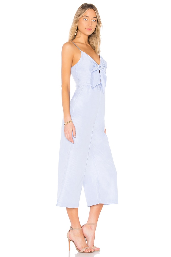 view 2 of 3 Sleeveless Jumpsuit in Powder Blue
