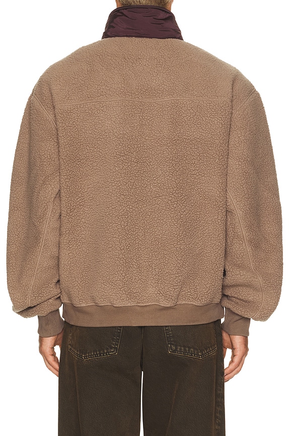 view 2 of 4 System Half Zip Fleece in Brown