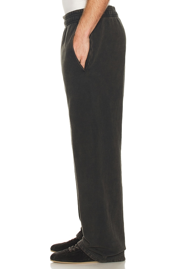view 2 of 5 Straight Leg Sweatpant in Washed Black