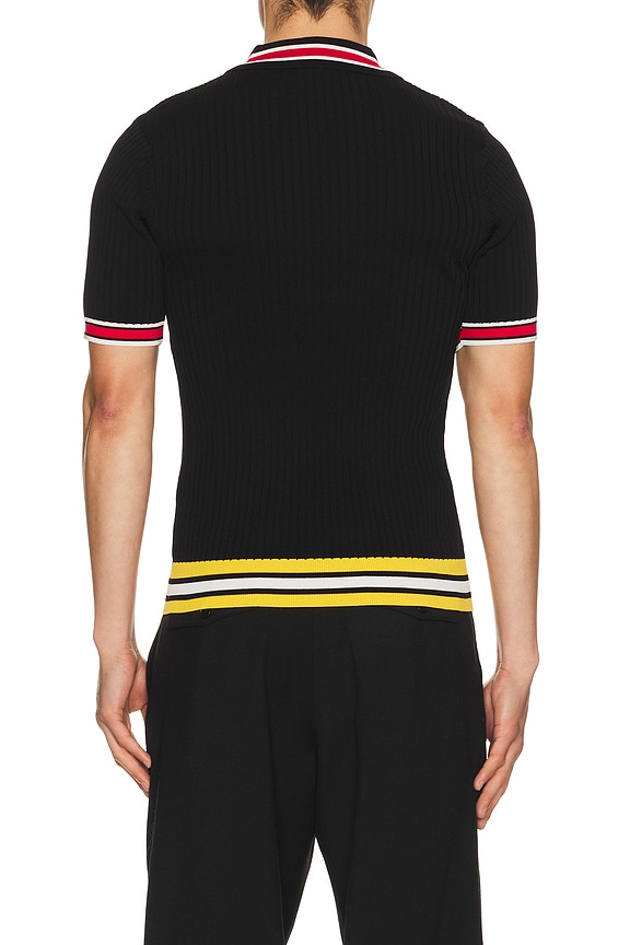 view 2 of 4 Ribbed Polo in Inferno