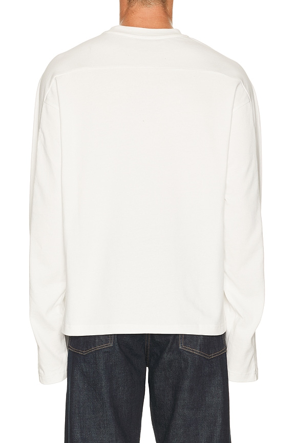 view 2 of 4 Heavy Long Sleeve in White